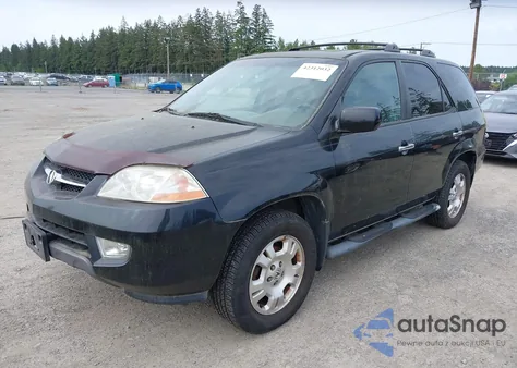 2002 Acura Mdx из США, поврежденный, VIN 2HNYD182X2H547997